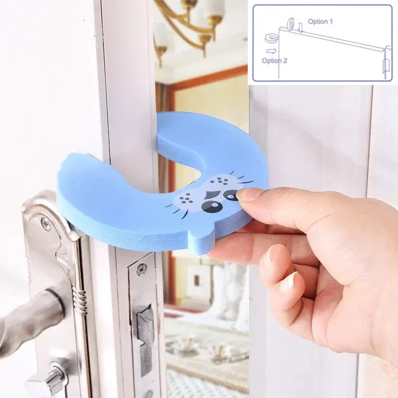 Tope de puerta para bebés divertido
