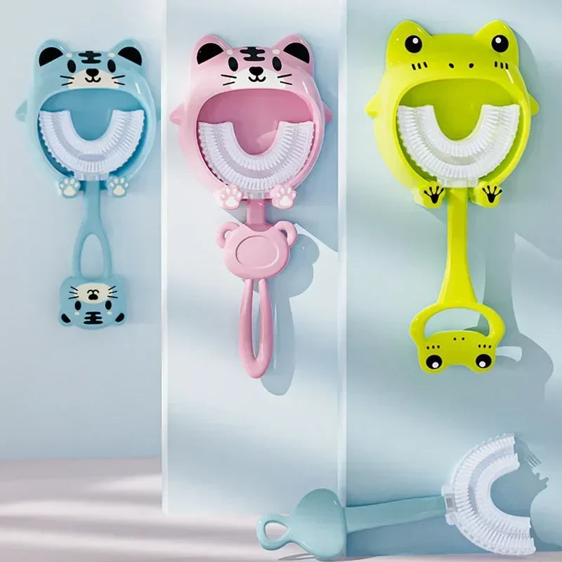 360°-Kinderzahnbürste
