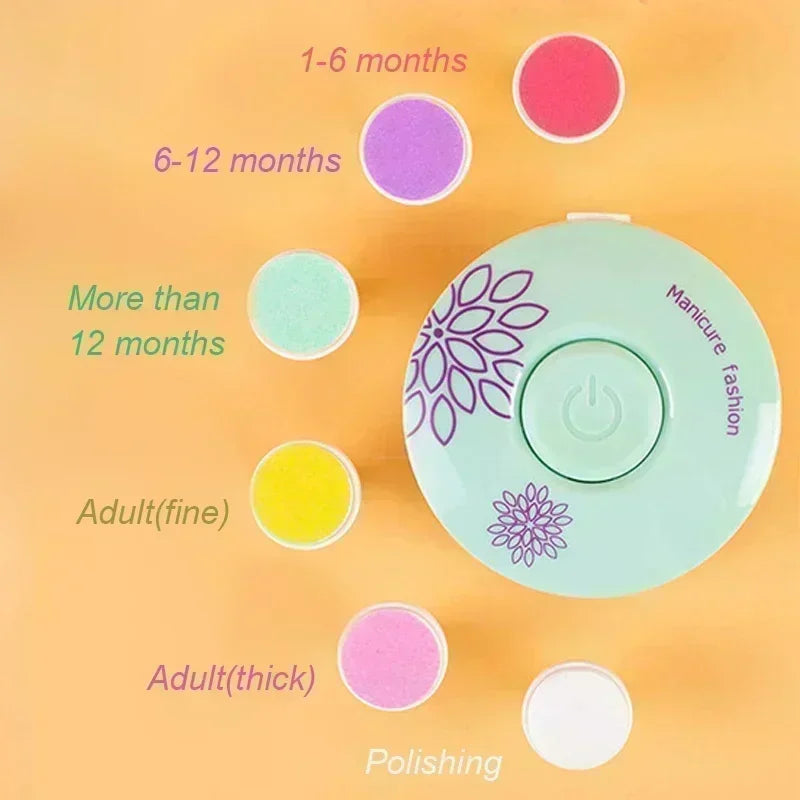 Elektrische Nagelfeile für Babys