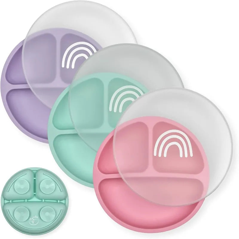 Platos Antideslizantes para Bebés